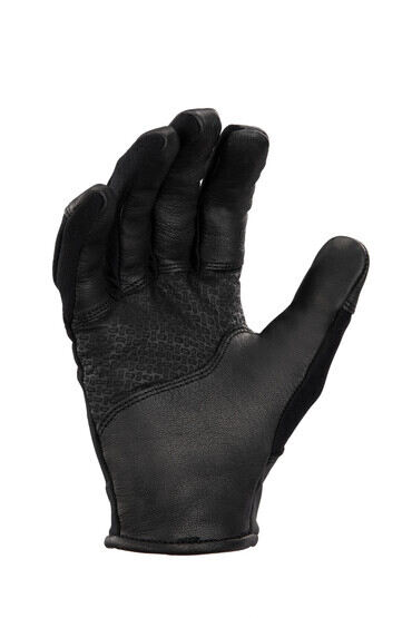 Vertx Course of Fire Tactical Gloves feature leather lined fingers